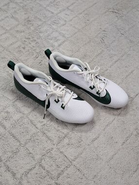 Nike Vapor Edge Speed 360 2 Football Cleats White Fir Green Mens 14 FQ4045-101